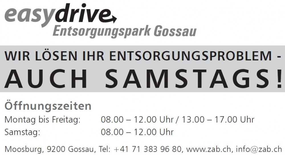 Anlieferung easydrive Gossau (1/1)